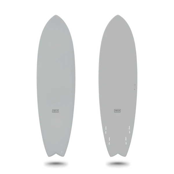 surfboards for all skill levels-OPENER FISH - SLATE SOFT TOP SURFBOARD