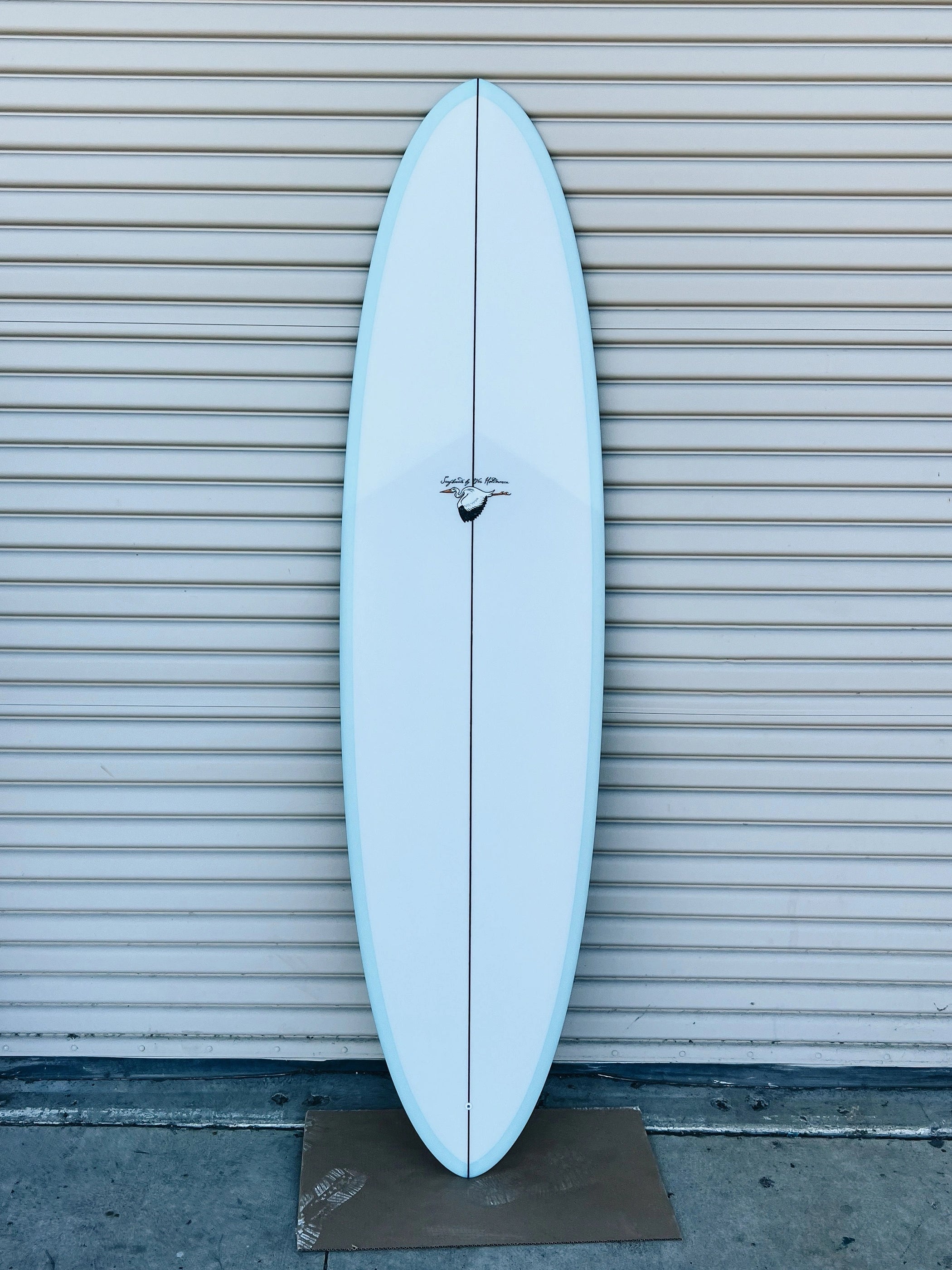 surfboards with extra stability-WESTON Surfboards //  7'2" B Egg // Sky Blue Surfboard