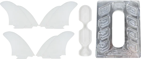 best surf fins for stability in choppy water-Fin-S Installation Jig W/ Dummy Fins 7fin Set Surfboard FIN  -  1 PACK KIT