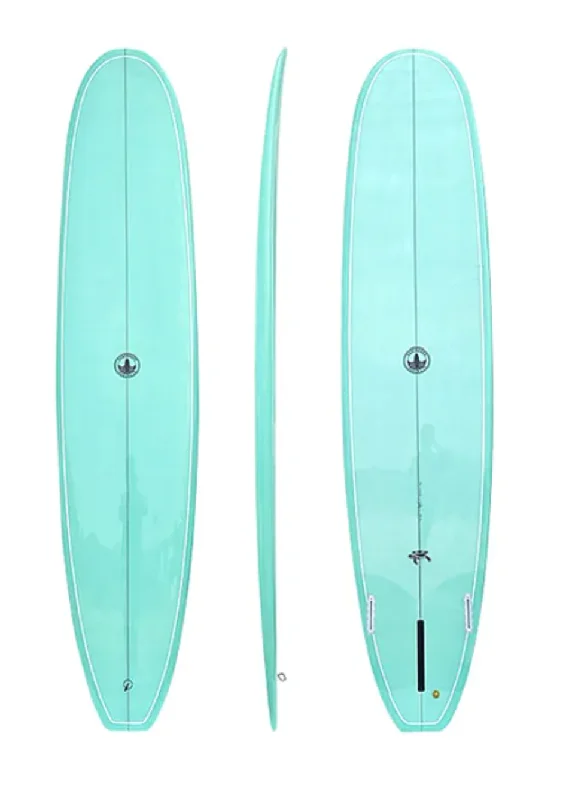 surfboards with maximum wave catching-8'0 Baby Log - Seafoam