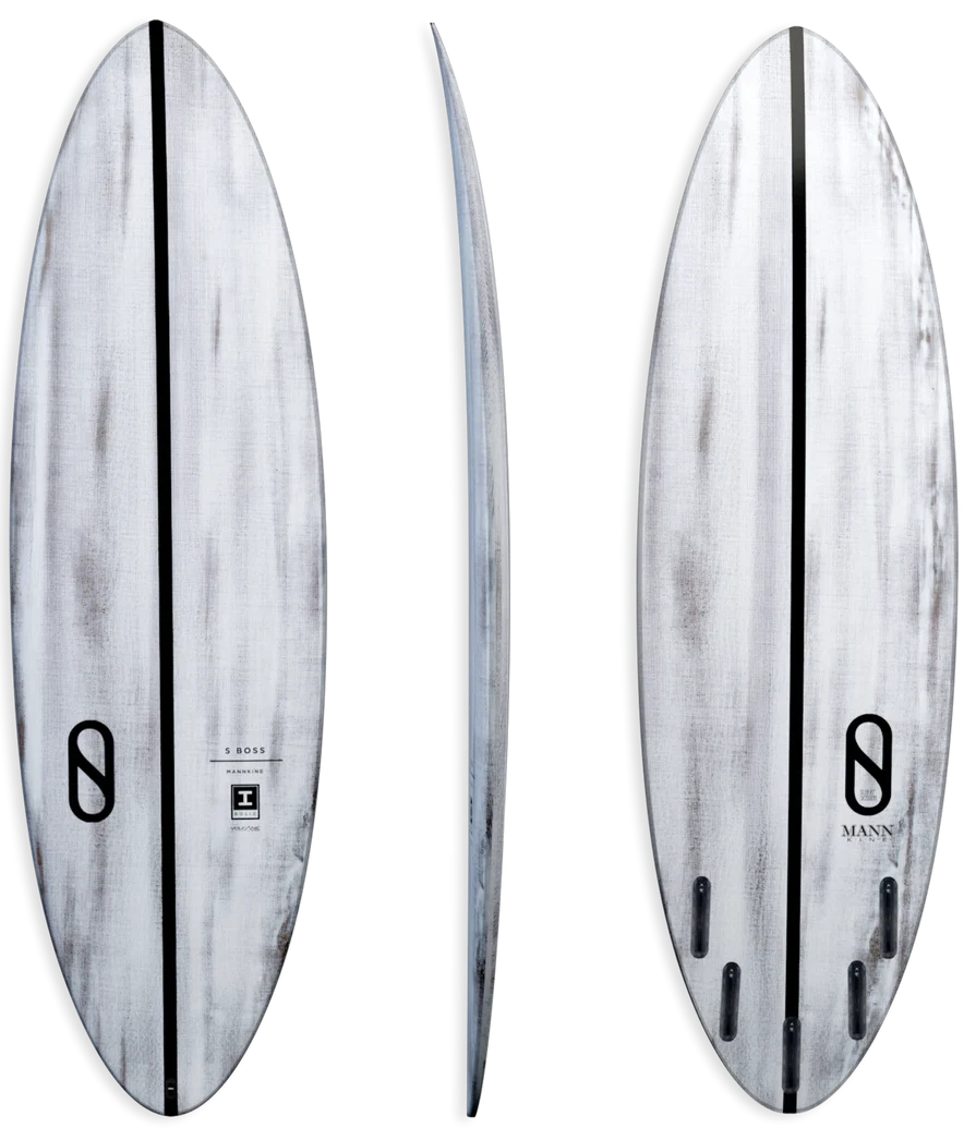 surfboards with responsive designs-6'0 S BOSS Volcanic