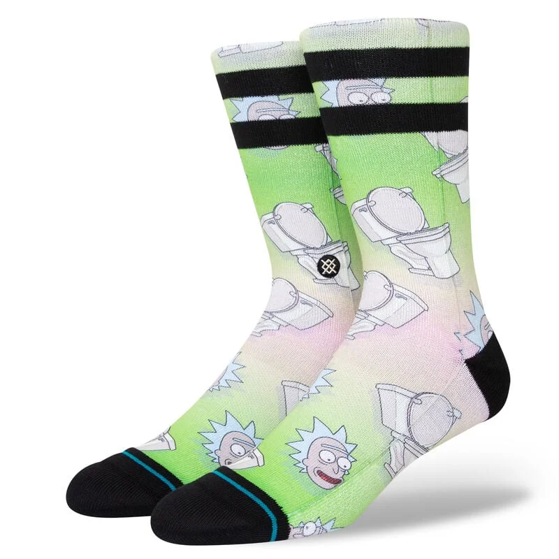 stylish surf shorts for men-RICK AND MORTY X STANCE CREW SOCKS