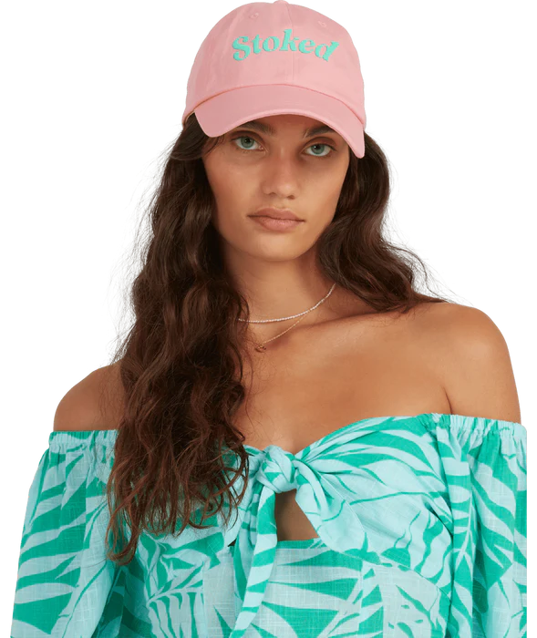 surf clothing for light weather-Billabong Womens Stoked Cap