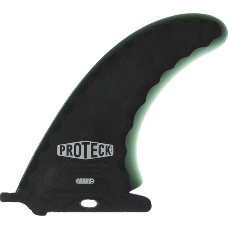 surfboard fins for lighter handling-Proteck Perform Lb Center 7.0 Black Surfboard FIN  -  1 SINGLE FIN