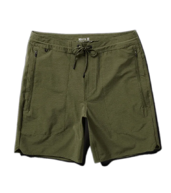 surfboards for versatile beach breaks-Roark Layover Trail Short 3.0 Military