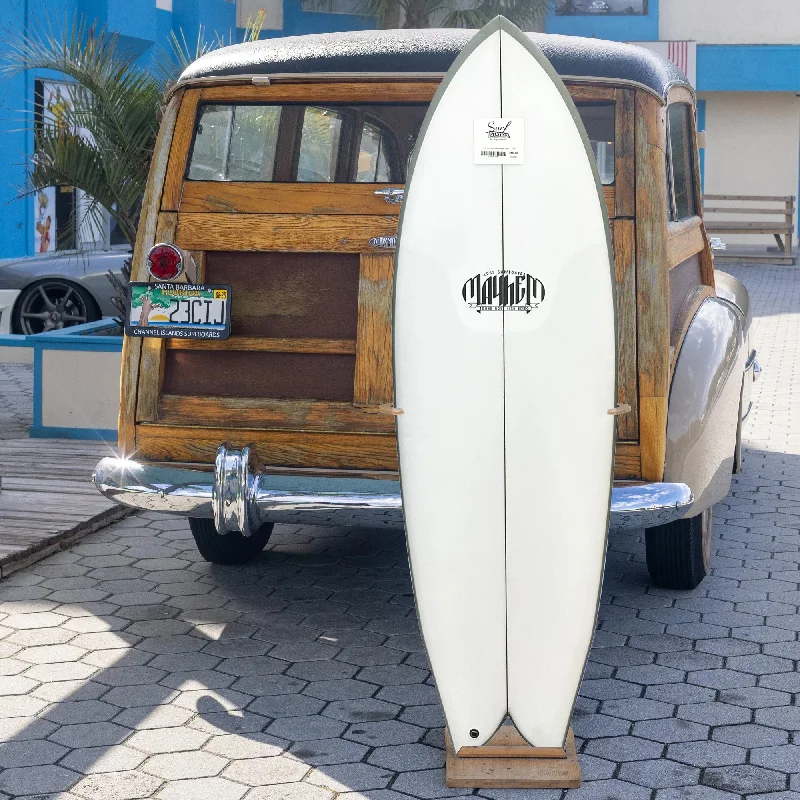 surfboards with soft tops for safety-Lost Round Nose Fish Retro Revamp 5'4 Surfboard - Futures