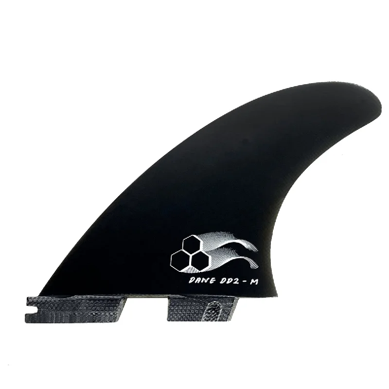 surf fins for powerful wave rides-FCS II CI x Dane Reynolds DD2 PG Tri Fin Set-White-Large