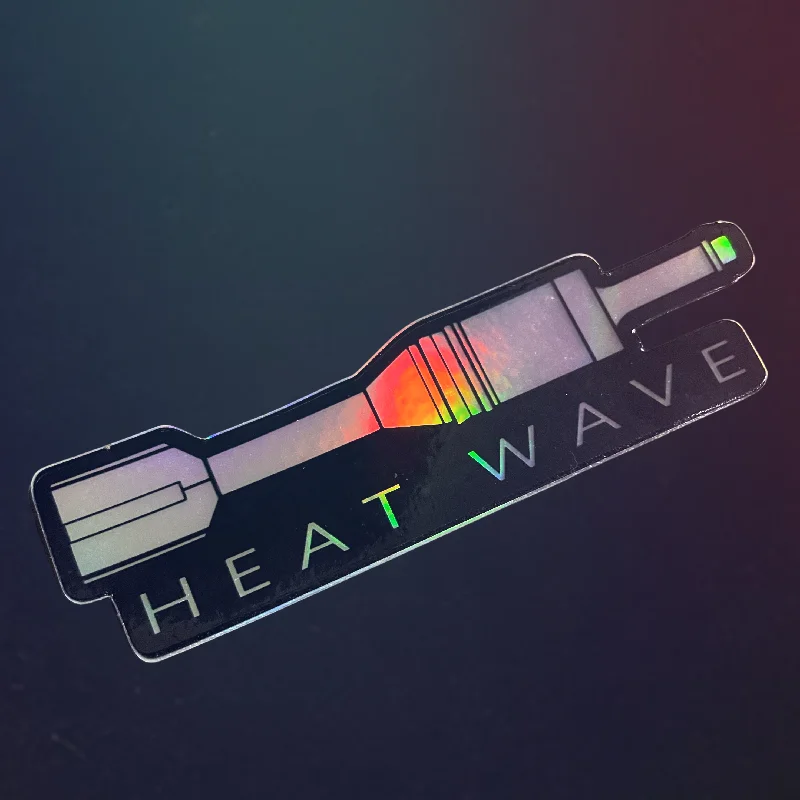 H E A T  W A V E Holo Sticker