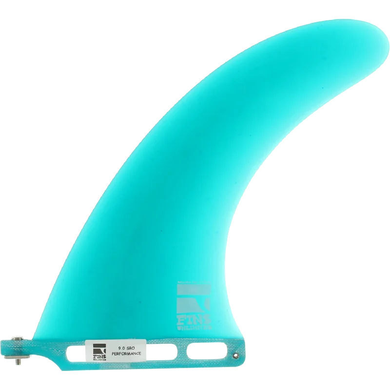 surfboard fins for quick turn response-Fins Unlimited Sro Performance 9" Teal Surfboard FIN