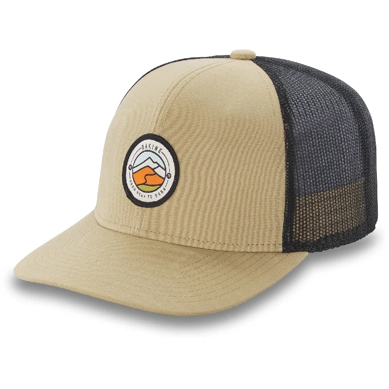 surfboards for choppy water-DaKine Twin Peaks Trucker Eco Hats