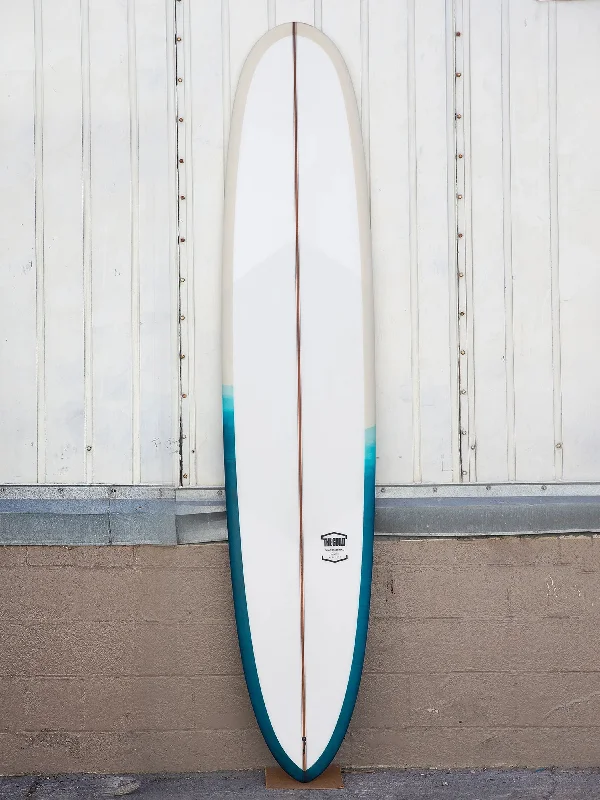 surfboards for deep wave take-offs-THE GUILD 9'4 BANDITO - TEAL/SAND