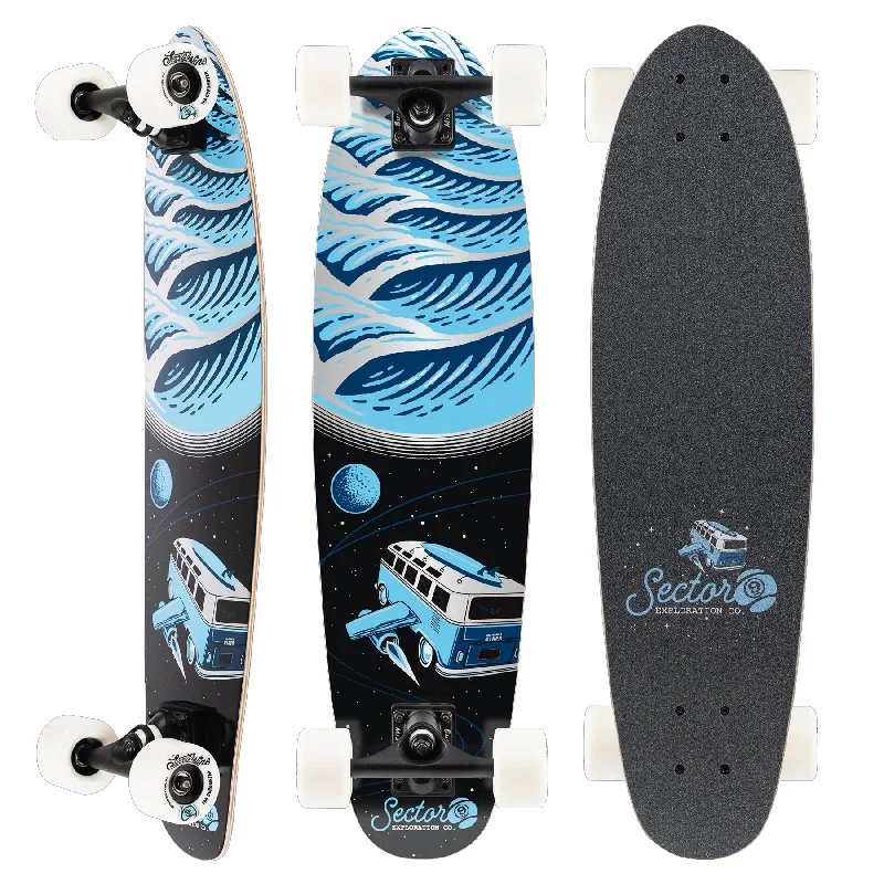 longboards for steady rides-Sector 9 Cosmic Crusher Crusier Complete