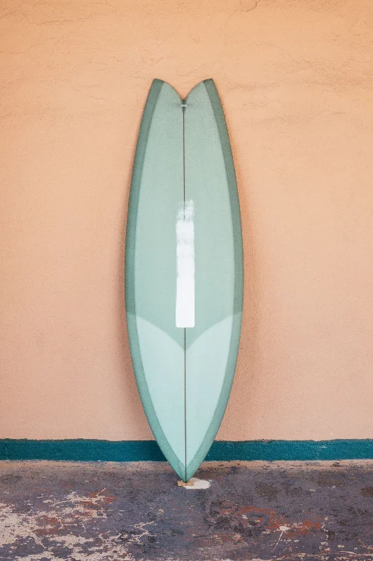 best surfboards for fast maneuvers-5'8" LFNM in Sage Green Tint