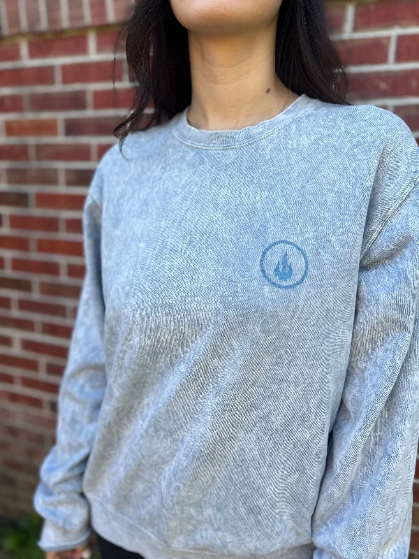 surfboards for all levels of experience-WBZ Circle Trident Crew Neck