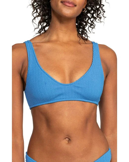 lightweight rash guards for surfing-Roxy Women's Aruba Bralette Bikini Top