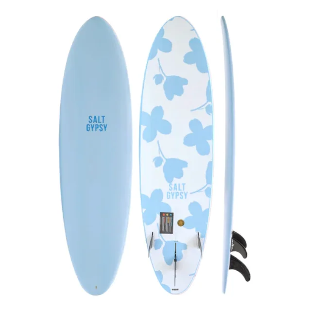 highly durable surfboards-7'0 Mid Tide ES - Baby Blue