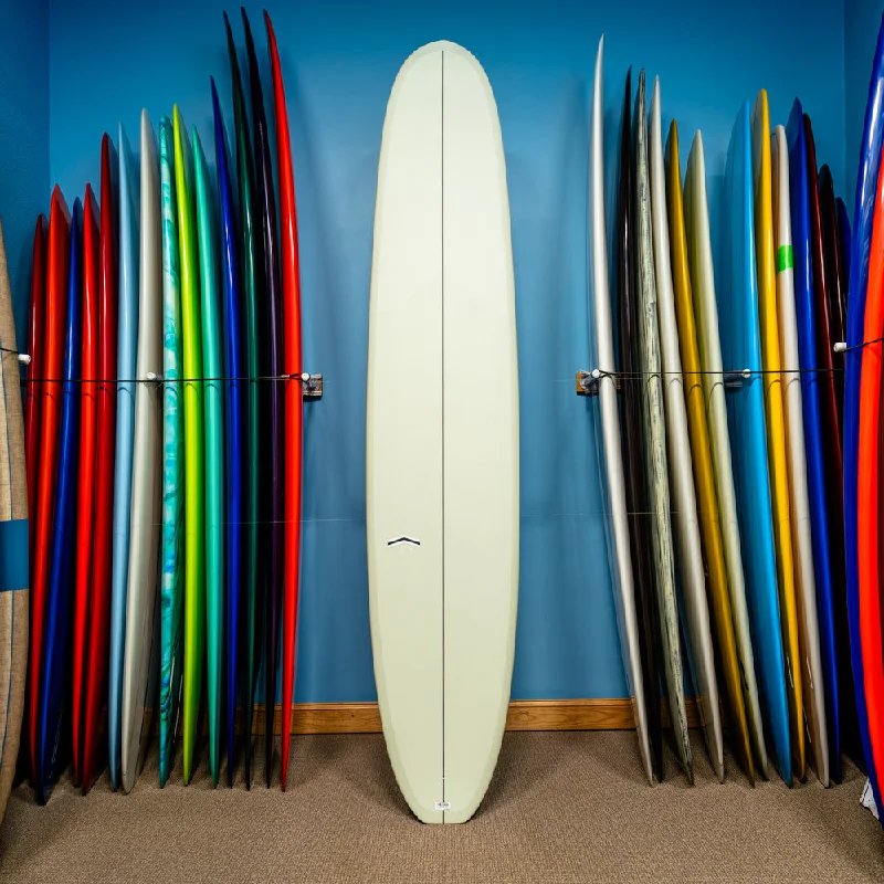 best surfboards for speed-USED CJ Nelson Slasher Low Pro Thunderbolt Silver 9'9"