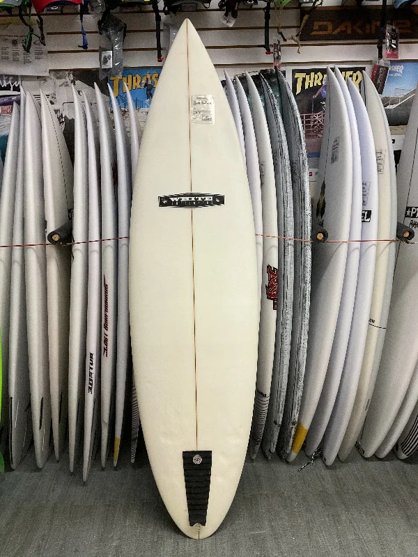 surfboards for riding in barrels-6'3 White