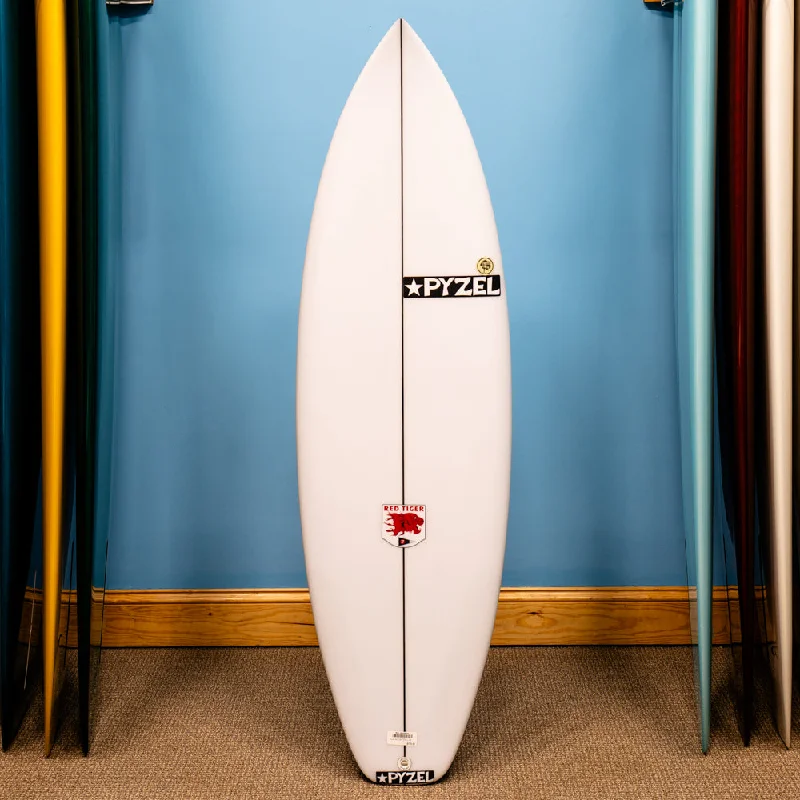 high-performance shortboards-Pyzel Grom Red Tiger PU/Poly 4'9"