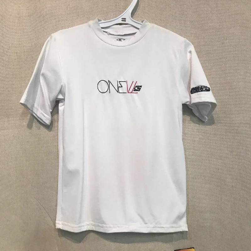 Youth Rashies O'Neill 4117 Skins S/S Rash Tee 025-White