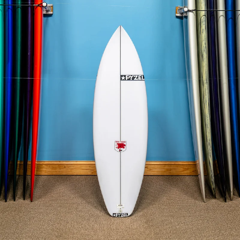 surfboards for quick entry and exit-Pyzel Red Tiger Grom PU/Poly 4'10"