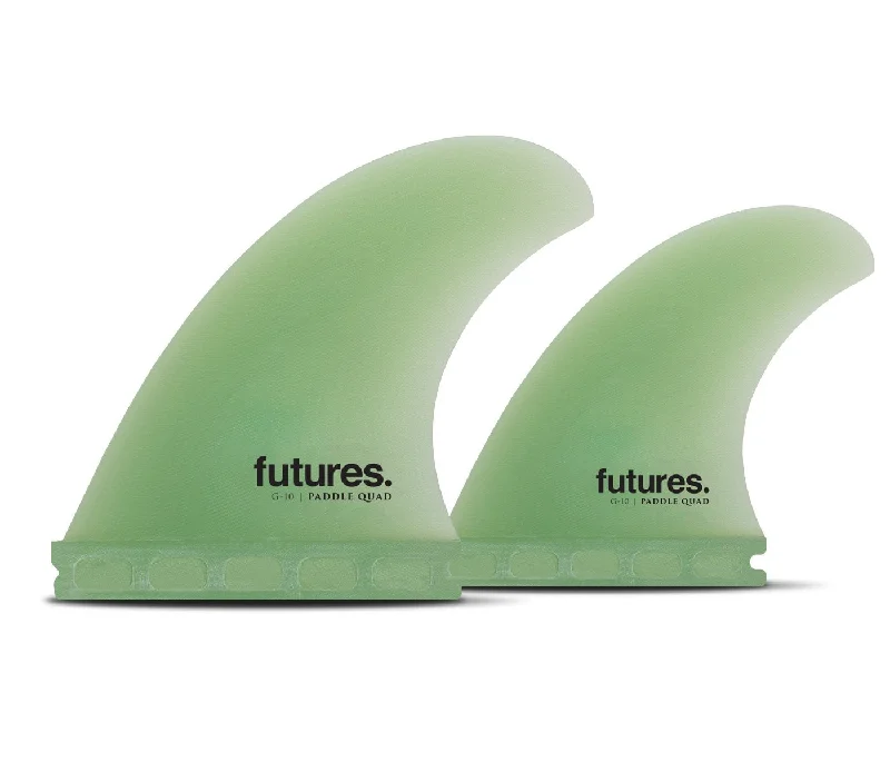 best fins for all-around surfing-Futures Paddle Gun G10 Quad Fin Set