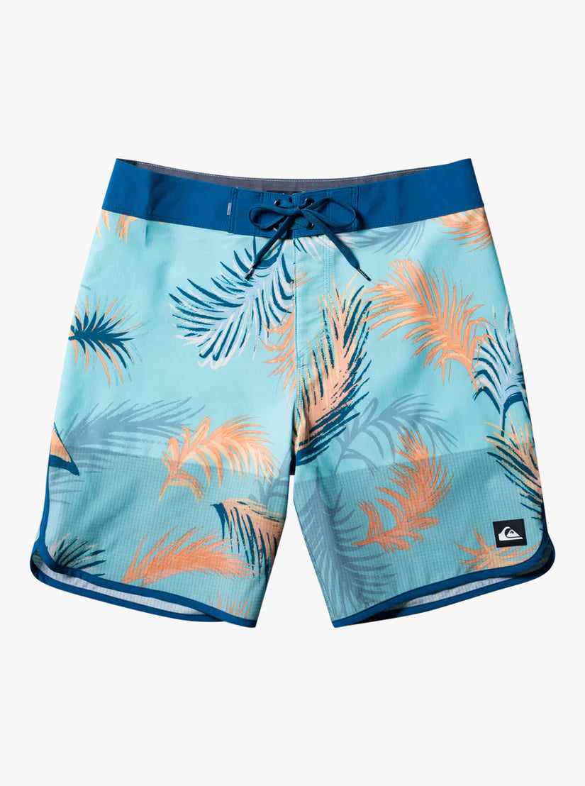 stylish surf tops for women-Quiksilver Mens Highlite Scallop Board Shorts