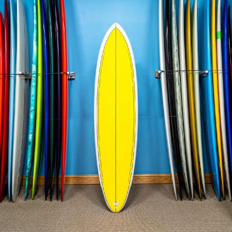 best surfboards for tropical waves-Maurice Cole Reverse Vee Twin Pin PU/Poly 7'5"