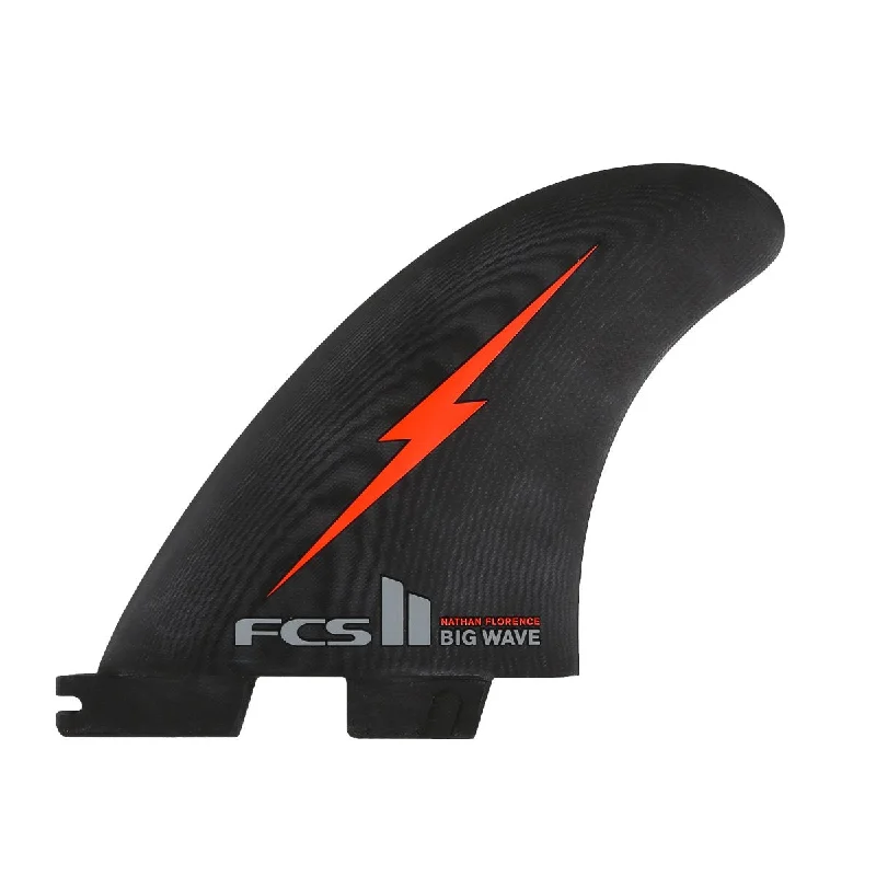 performance fins for better wave control-FCS II Nathan Florence Big Wave Paddle G10 Quad Fin Set