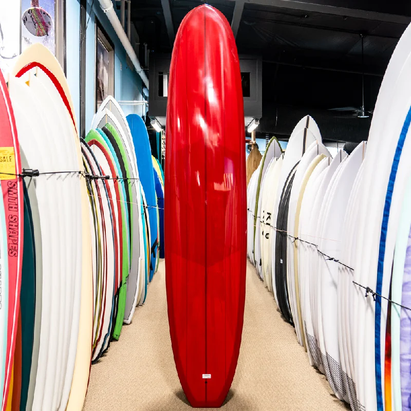 surfboards with great wave entry-Christenson Scarlet Begonia PU/Poly 9'2"