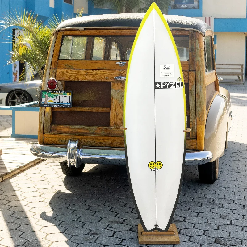 surfboards with maximum wave catching-Pyzel Happy Twin 5'8 Surfboard - FCS II