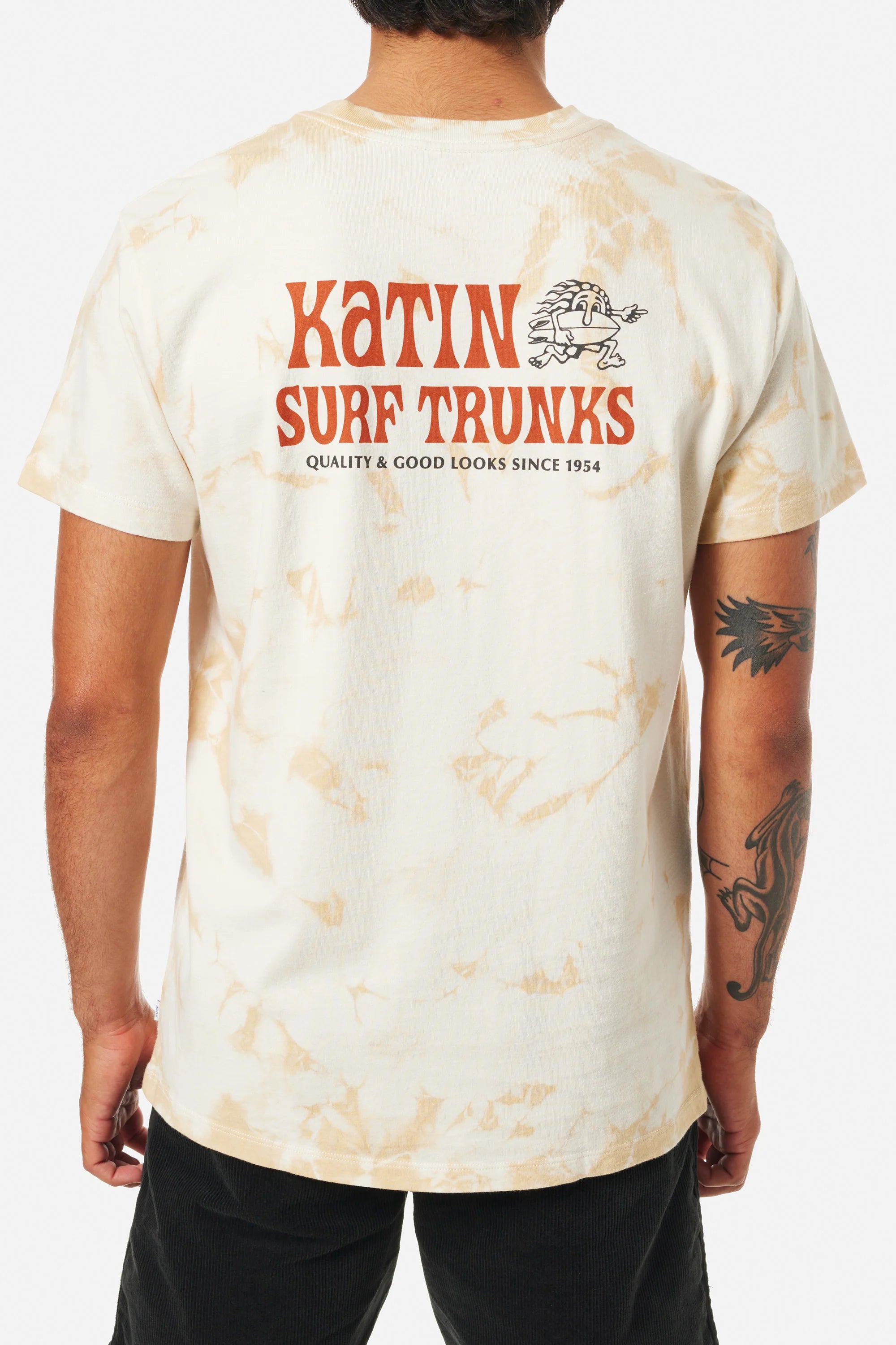 surf clothing for active surfers-Katin Mens Dash Short Sleeve T-Shirt