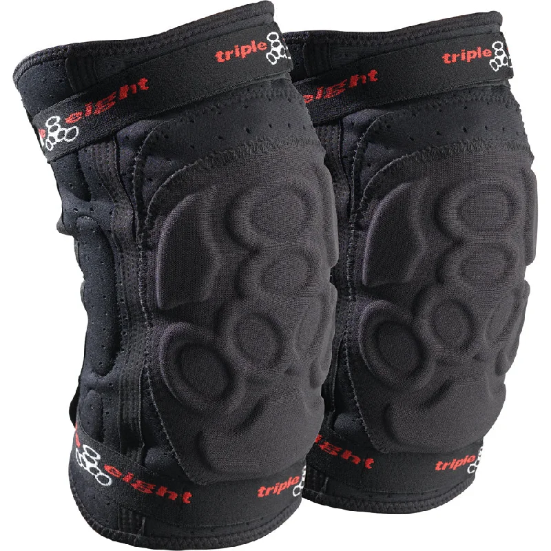 surfboards for aggressive carving-Triple 8 Exo Skin Knee Pads