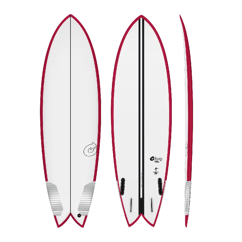 surfboards for all levels of experience-6'10 TORQ TEC BIGBOY FISH 22 1/4” x 3 1/8” 54.8L FUTURES (BERRY RAILS)