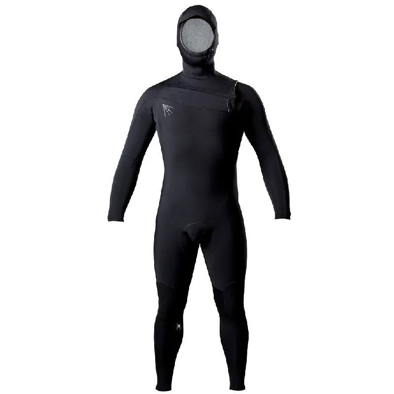 Adelio Mens 4/3 Chippa x Sketchy Hooded Wetsuit - Black