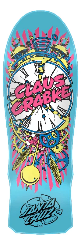 high-quality surfboards for durability-Santa Cruz Grabke Exploding Clock 10" Reissue Deck