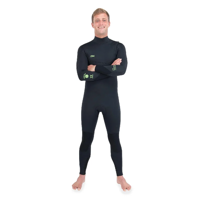 Dakine Mens Malama Zip Free 4/3mm Full Wetsuit (Black)