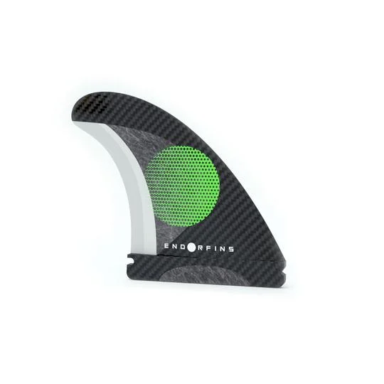 surf fins for long-term durability-Endorfin Slater KS1 Futures Tri Fin Set-Black/Green-Small