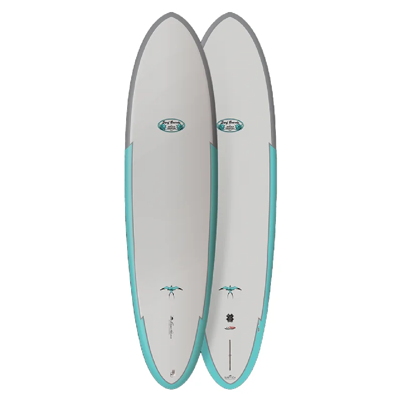 beginner soft-top surfboards-DONALD TAKAYAMA EGG 7'2 - AQUA