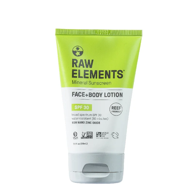 RAW ELEMENTS FACE & BODY TUBE SPF 30+