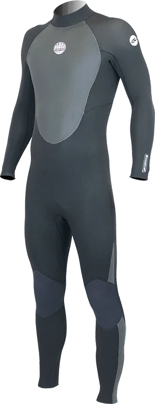 Alder Stealth Men's 5/4/3mm Back Zip Jet Wetsuit