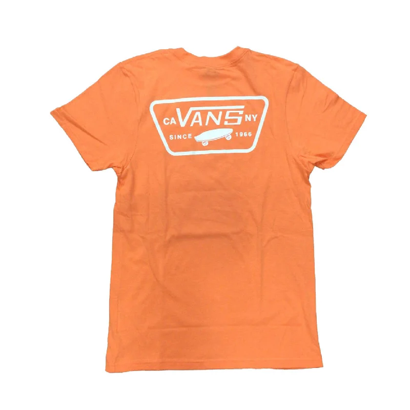 surf shirts with moisture-wicking properties-Vans Mens Full Patch Short Sleeve T-Shirt