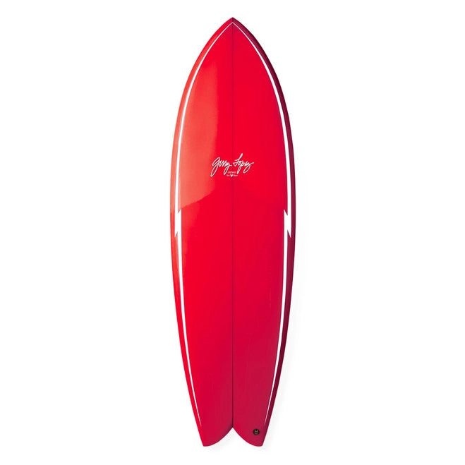 high-performance surfboards for speed-GERRY LOPEZ SOMETHING FISHY 6'0" FCS II RED