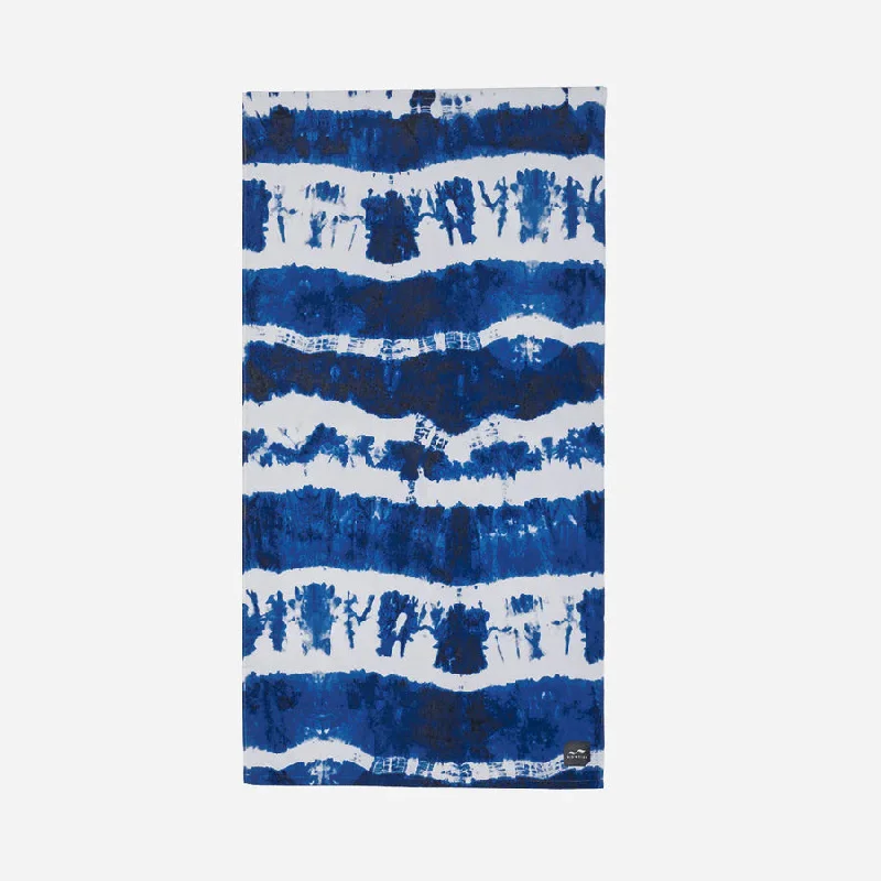 carbon fiber surfboards-Slowtide Indigo Sun Beach Towel