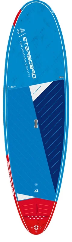 custom surfboards for unique styles-2023 STARBOARD POCKET ROCKET 8’3″ x 30″ BLUE CARBON SUP