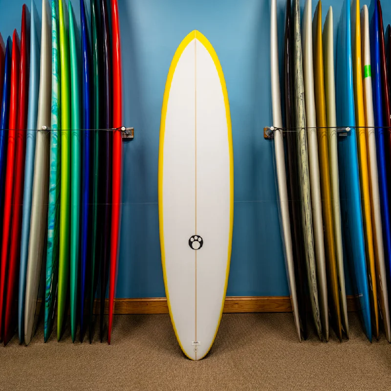 surfboards for surf competitions-Maurice Cole Reverse Vee Red Dingo PU/Poly 7'10"