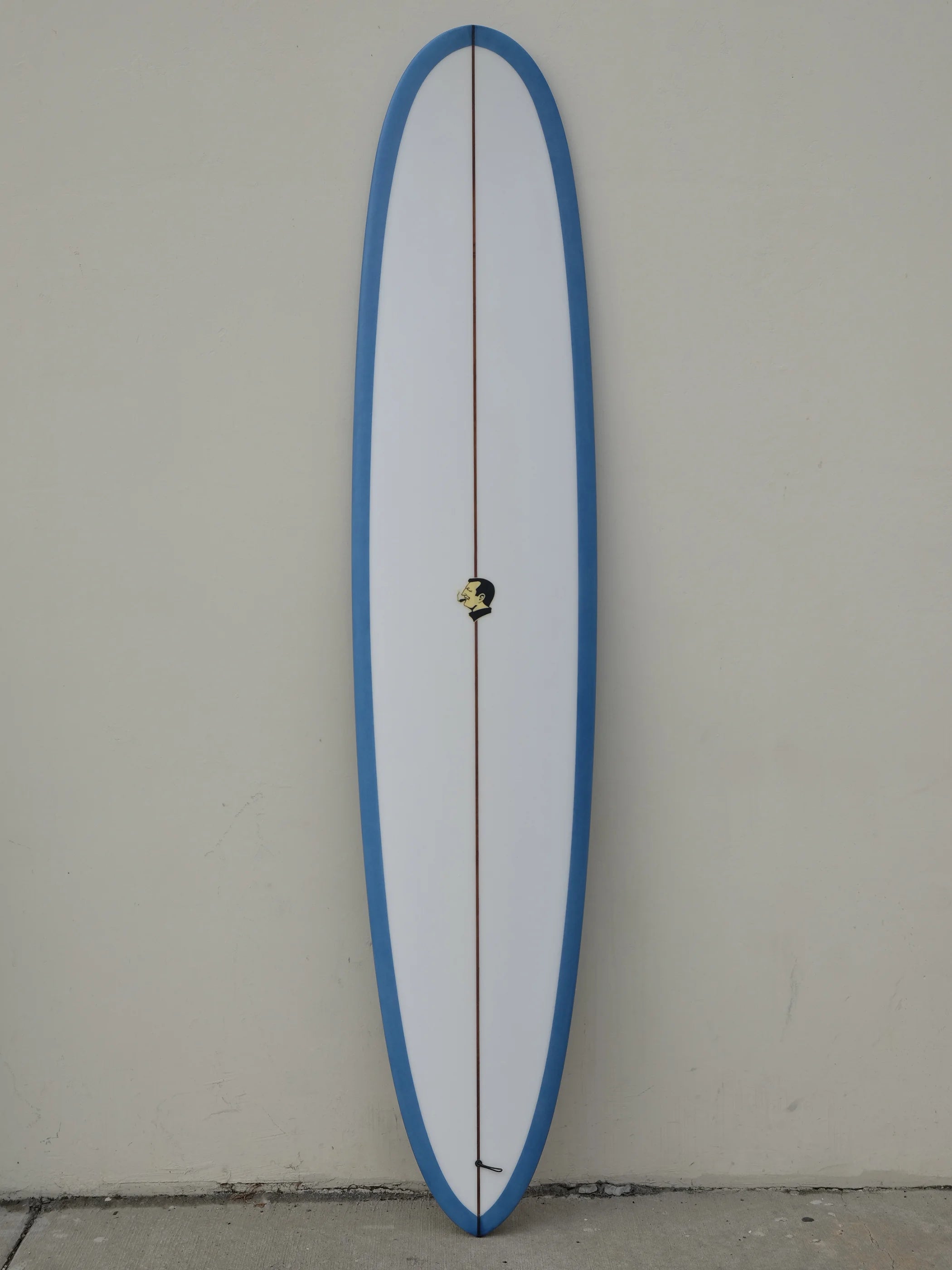 surfboards for advanced riders-Nation Surfboards | 9'4" Thunderbird Denim Blue Longboard