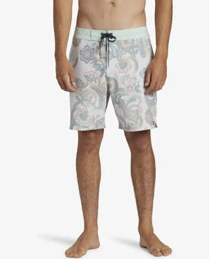 surf shorts with built-in sun protection-Billabong Men's Good Times LT 17.5" Boardshorts