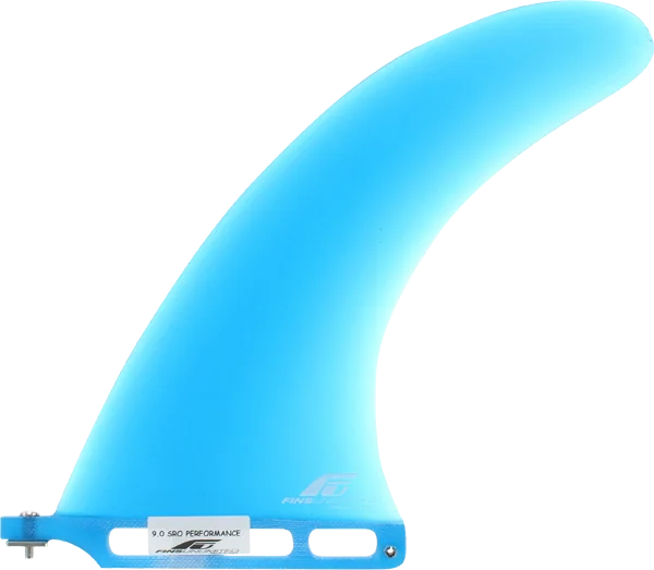 best surfboard fins for high-speed surfing-Fins Unlimited Sro Performance 9" Blue Surfboard FIN