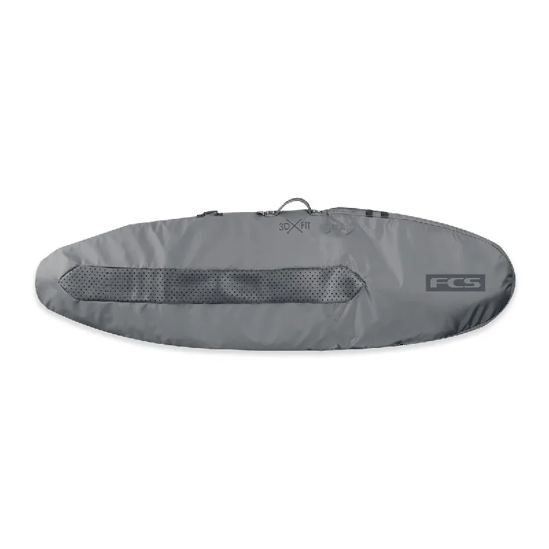 surfboards with fast paddling speed-FCS 8'6 Day Fun Bag Steel Grey